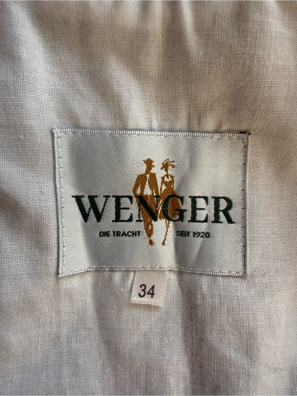 Wenger Navy Floral Midi Dirndl ANNA Dress cotton Sz 34 (XS) - Picture 7 of 9